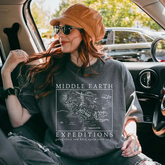 There and Back Again Comfort Colors Shirt, Lort T Shirt, Rivendell Shirt, Fantasy Book Shirt, Book Nerd Gift, Literary...