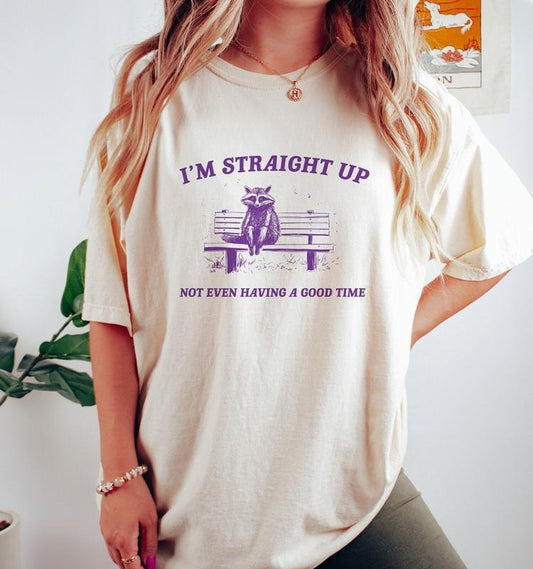This Is Not A Good Time - Raccoon Drawing T Shirt, Raccoon Meme T Shirt, Sarcastic  T-shirt, sweater and Hoodie Sweatshirt