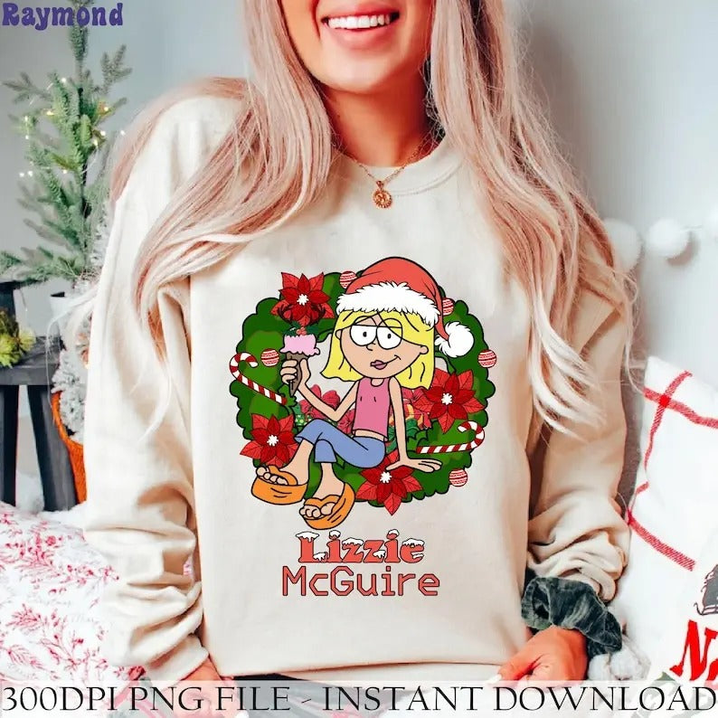 This Is What Dreams Are Made Of Lizze Mcguire Christmas Sweatshirt, Cartoon Lizzie McGuire Sweatshirt T-Shirts, Hoodie