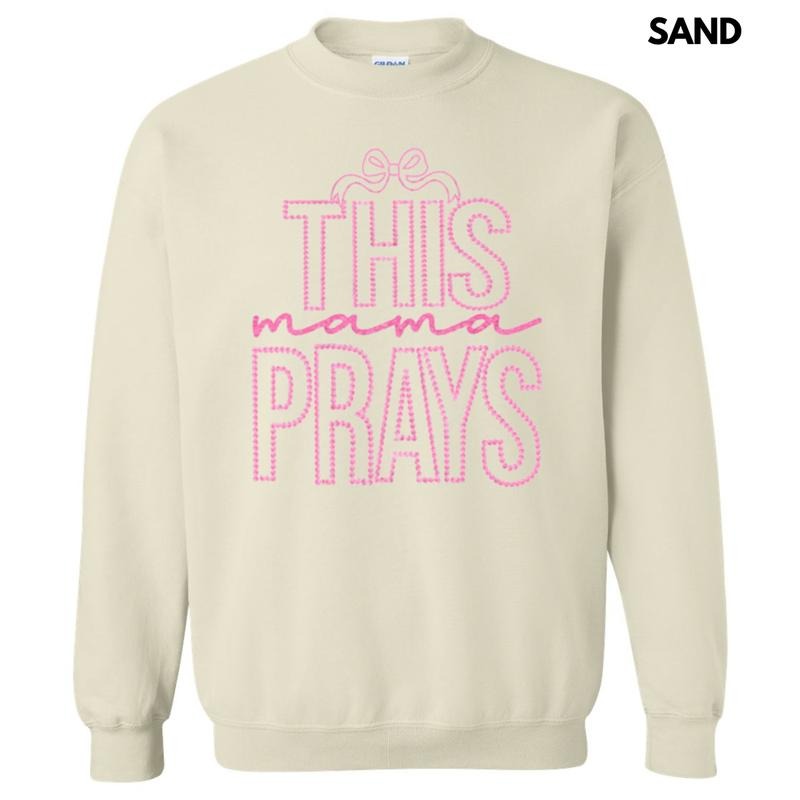 This Mama Prays Rosette Sweatshirt T-Shirts, Hoodie | WearSparks.com