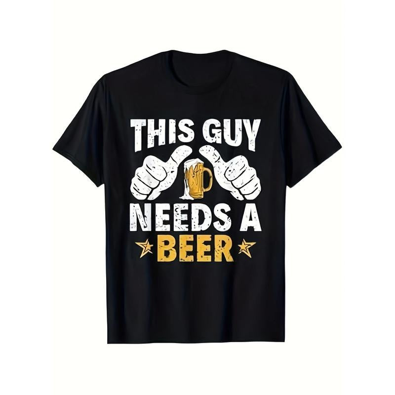 This Type Needs A Beer Funny Beer Drinker T-Shirt made in usa Hoodie, Sweatshirt | WearSparks.com