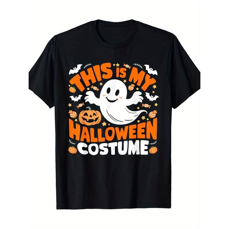 This is my Halloween costume cute funny ghost pumpkin T-shirt Made in USA Hoodie, Sweatshirt | WearSparks.com