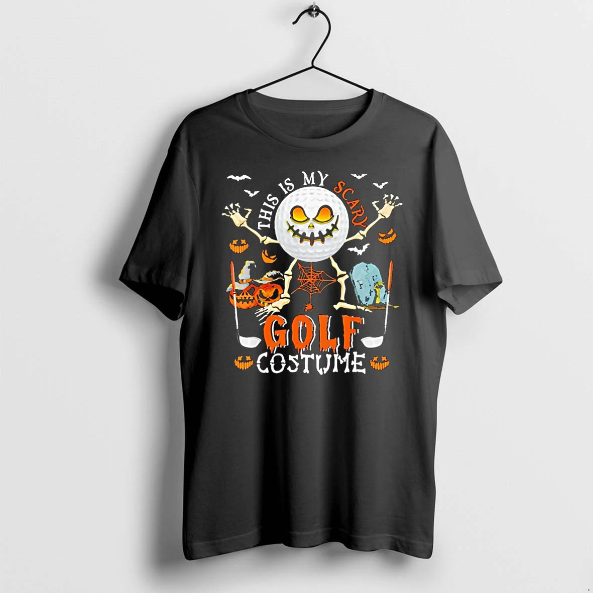 This Is My Scary Golf Costume Halloween Tshirts Sweater