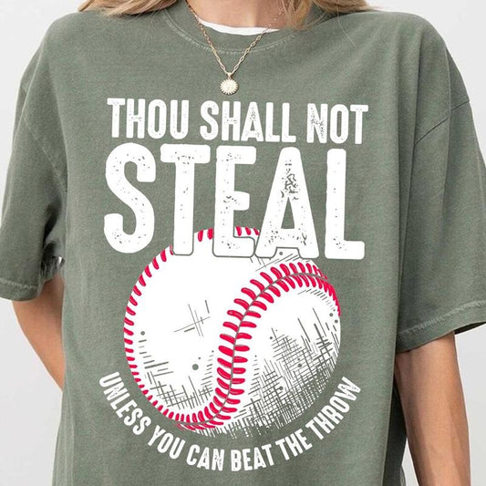 Thou Shall Not Steal DTF Transfers - THIS IS NOT A SHIRT Hoodie, Sweatshirt | WearSparks.com