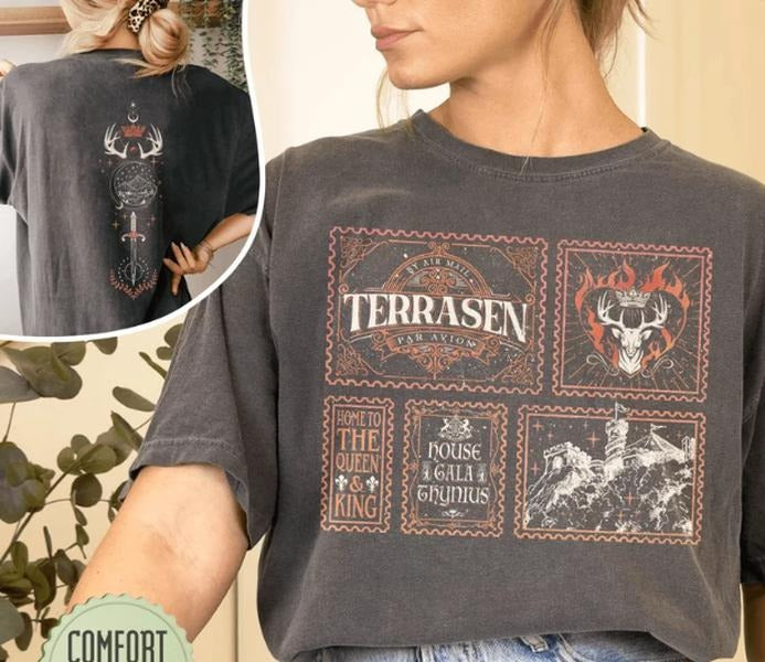 Throne Of Glass Fan Shirt , Aelin Galathynius Shirt, To Whatever End , Fireheart Aelin , Gift For Book Lover Hoodie,...