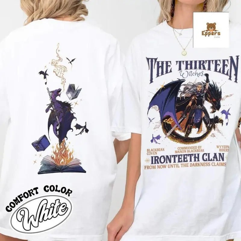 Throne Of Glass Shirt, Aelin Galathynius Shirts, Fireheart Aelin Shirt, Kingsflame The Thirteen, Gift For Book Lover,...