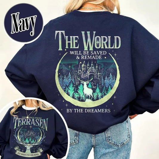 Throne Of Glass Sweatshirt, Sjm Terrasen Shirt, Reading Lover, Book Lover T-shirt, Elirea Crescent City Aelin...