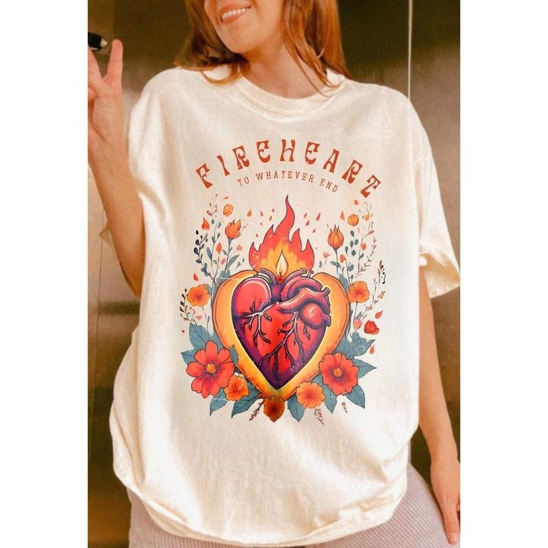 Throne of Glass Fireheart Shirt, Throne Of Glass Tshirt, Terrasen To Whatever End Kingdom Hoodie, Sweatshirt | WearSparks.com