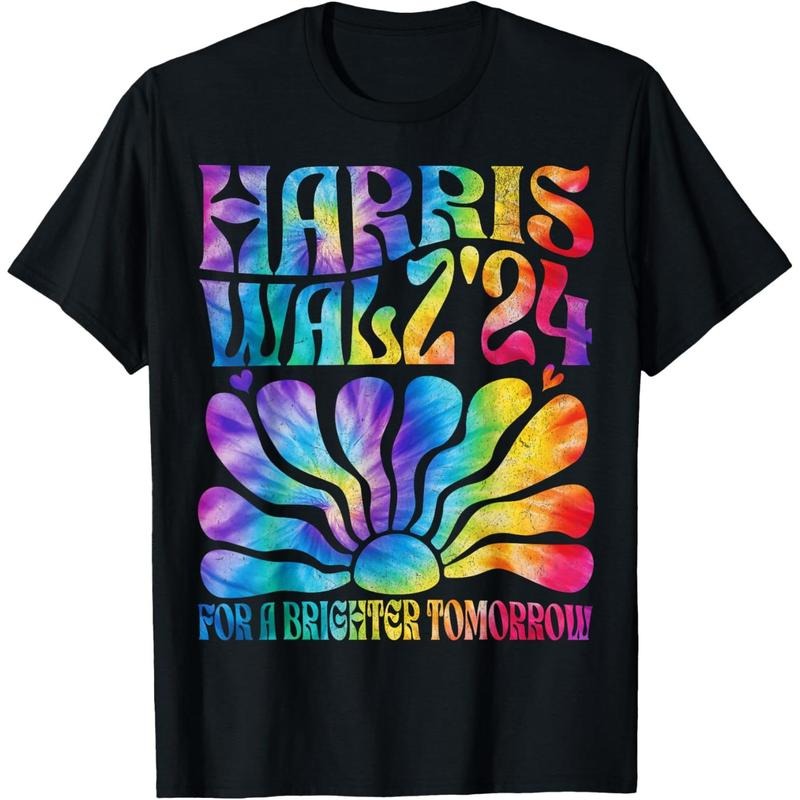 Tie dye Harris Waltz 2024 Election Kamala Harris Tim Waltz T-Shirt made in usa Hoodie, Sweatshirt | WearSparks.com