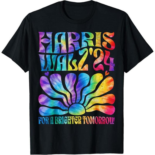 Tie dye Harris Waltz 2024 Election Kamala Harris Tim Waltz T-Shirt made in usa Hoodie, Sweatshirt | WearSparks.com
