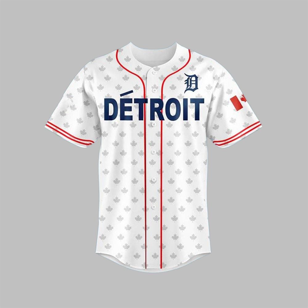 Tigers Canadian Heritage Night Jersey Giveaway 2025 - Grishko.com T-Shirts, Hoodie, Sweatshirt | WearSparks.com (Image 2)