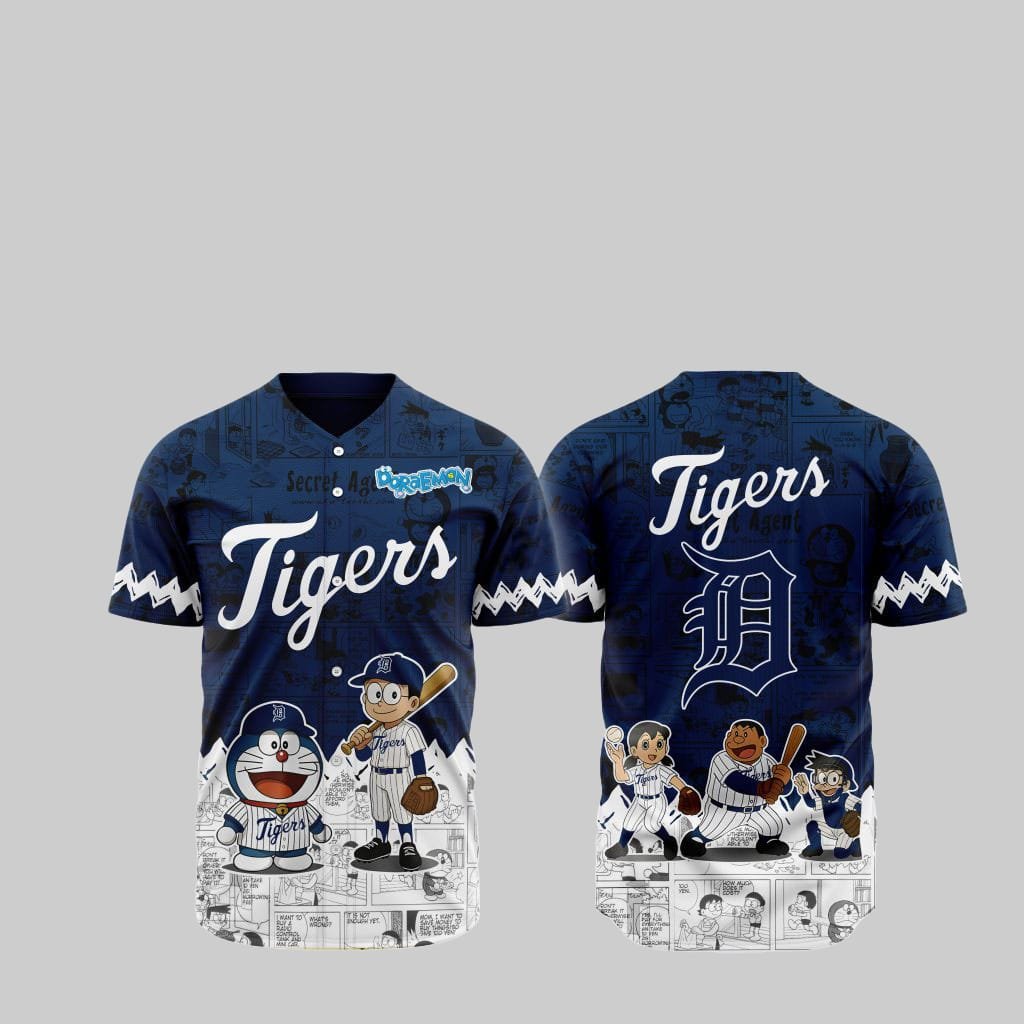 Tigers Doraemon Jersey 2025 - Grishko.com T-Shirts, Hoodie, Sweatshirt | WearSparks.com