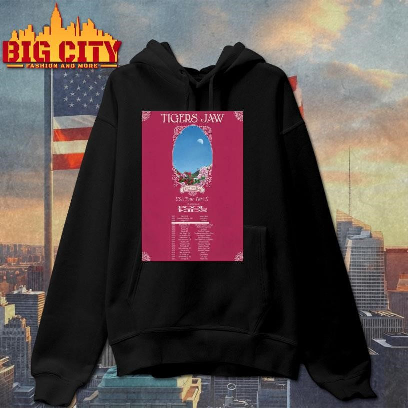 Tigers Jaw With Pool Kids USA Tour 2026 Poster shirt