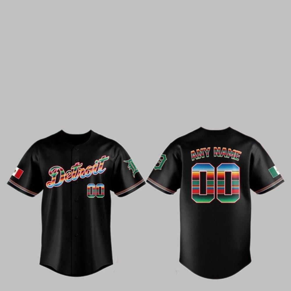 Tigers Mexican Heritage Night Jersey 2025 - Grishko.com T-Shirts, Hoodie, Sweatshirt | WearSparks.com (Image 1)