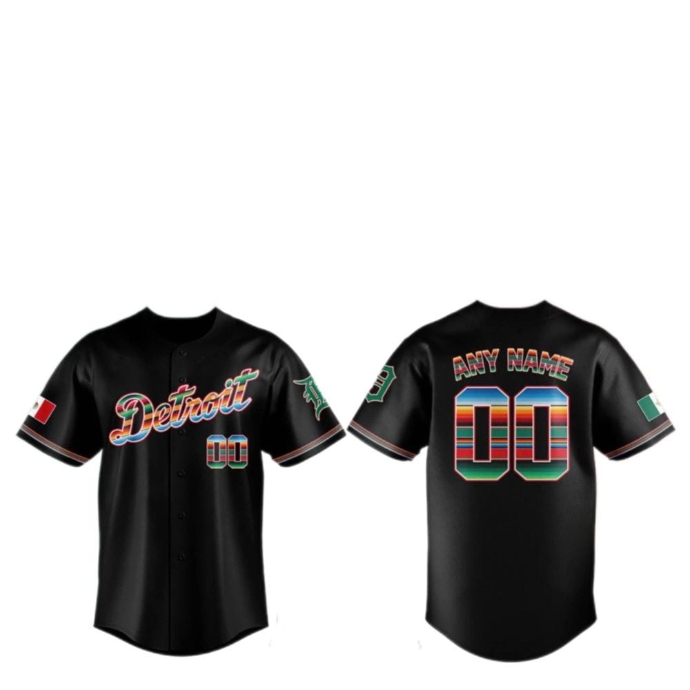 Tigers Mexican Heritage Night Jersey 2025 - Grishko.com T-Shirts, Hoodie, Sweatshirt | WearSparks.com (Image 2)