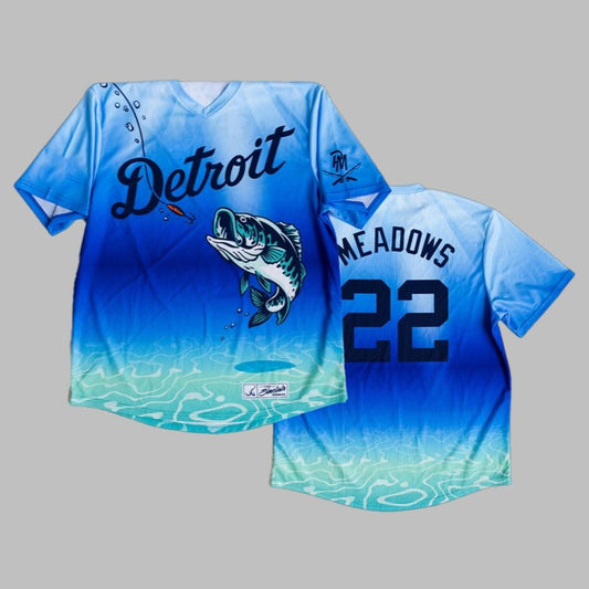 Tigers Parker Meadows-Designed Jersey 2025 Giveaway - Grishko.com T-Shirts, Hoodie, Sweatshirt | WearSparks.com (Image 1)