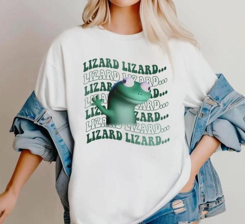 TikTok Trending Outfit Funny Meme Lizard Lizard Lizard Shirt, Trending T shirt, Funny Graphics Sweatshirt, Unisex Hoodie