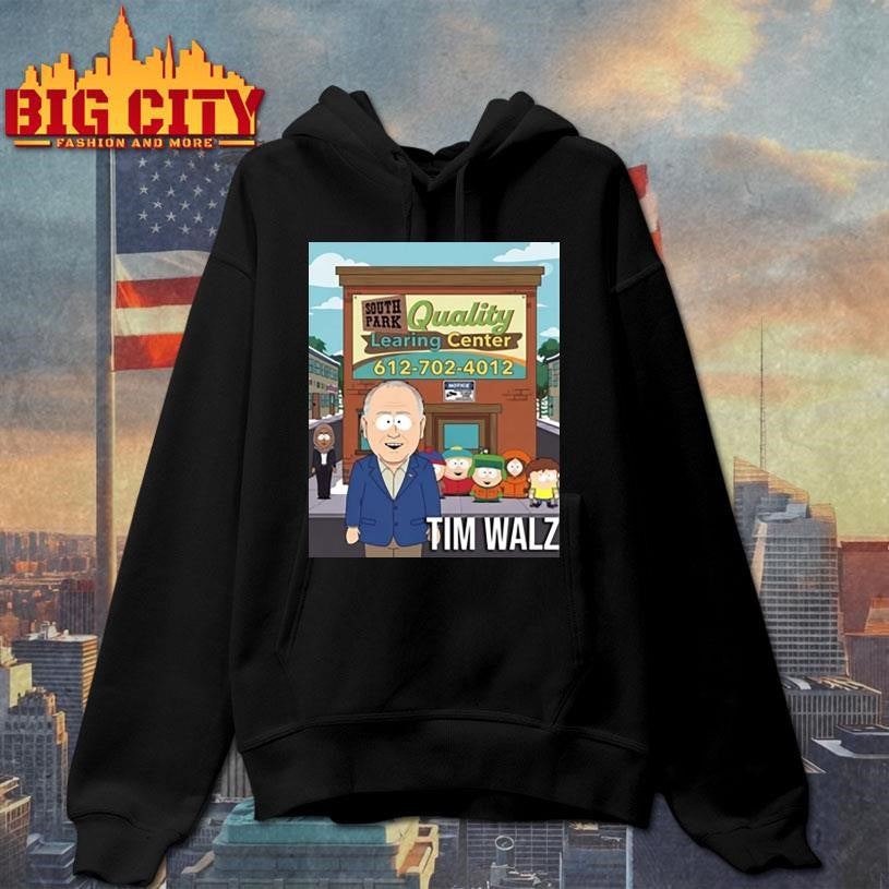 Tim Walz South Park Quality Learning Center Shirt