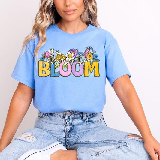 Time To Bloom DTF Transfers - THIS IS NOT A SHIRT Hoodie, Sweatshirt | WearSparks.com