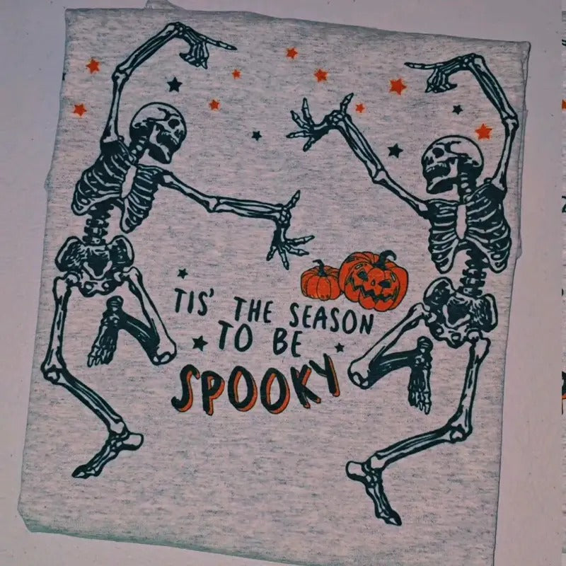 Tis' the season to be spooky  Cute Halloween Graphic Tee Hoodie, Sweatshirt | WearSparks.com