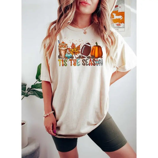 Tis the season Sweatshirt,Thanksgiving Shirt,Thankful Tee,Fall Shirt,Hello Pumpkin,Family Matching Shirt,fall...