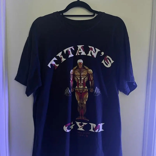 Titans Gym AOT Attack On Titan Anime Fans Shirt Hoodie, Sweatshirt | WearSparks.com