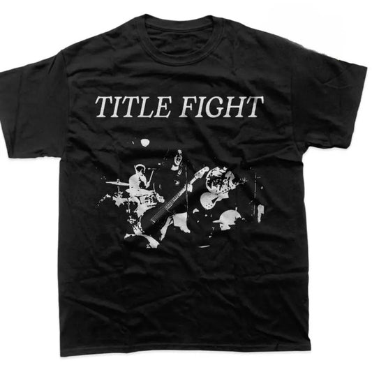 Title Fight Band T-Shirt, Unisex Rock Music Graphic Tee, Indie Merch for Fans, Vintage-Inspired Gift, Printed Concert...