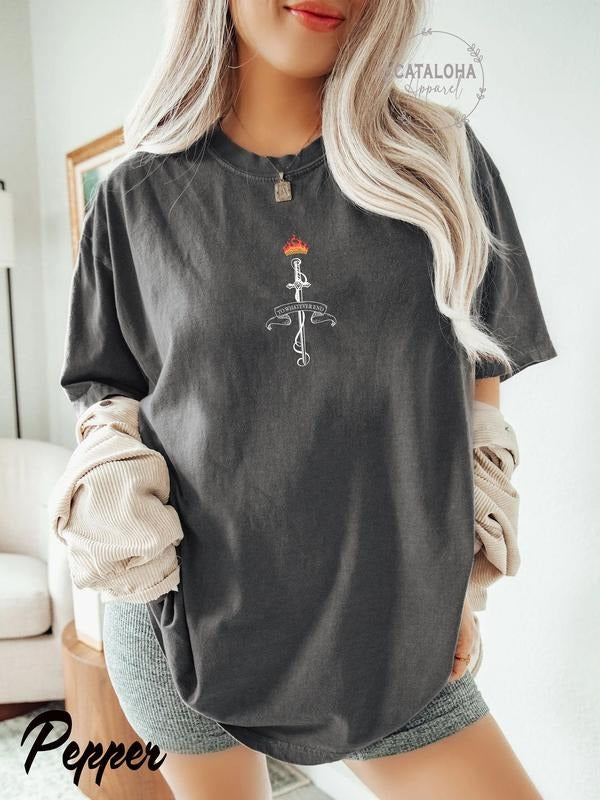 To whatever end, Sarah J. Maas ToG Aelin, Aelin shirt, Fireheart t-shirt, Aelin rowan shirt, You do not yield tee,...