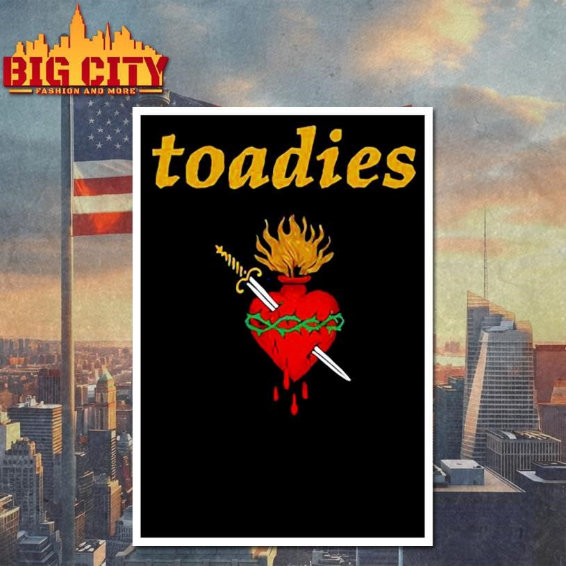 Toadies sacred heart shirt
