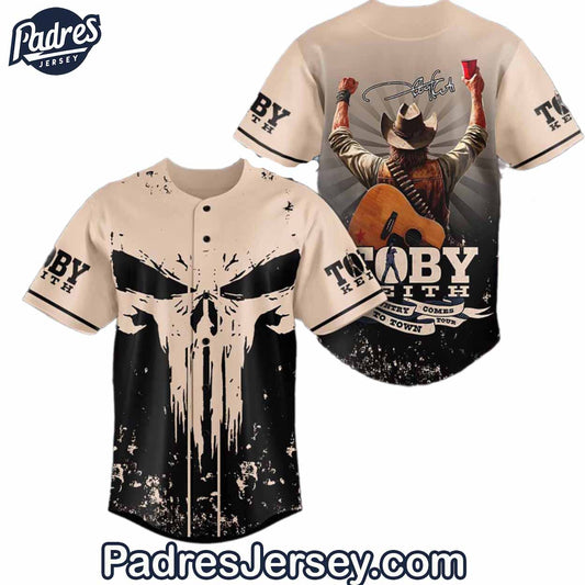 Toby Keith Baseball Jersey Outfit - Padres Jersey Oasis: Elevate Your Baseball Style Game T-Shirts, Hoodie,... (Image 1)