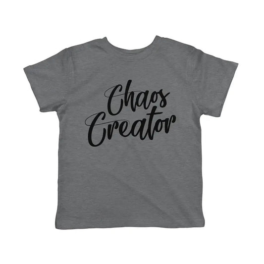 Toddler Chaos Creator T Shirt Funny Trouble Maker Baby Infant T Shirt Kids Gift Funny Toddler Shirts Childrens Graphic...