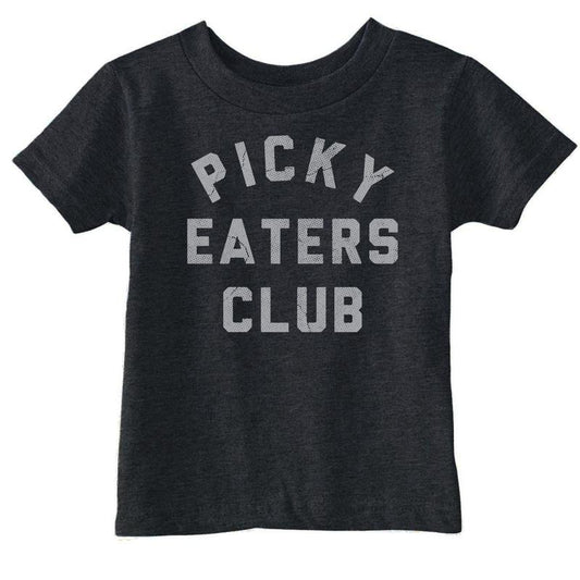 Toddler Funny T Shirts Picky Eaters Club Sarcastic Food Graphic Novelty Tee For Toddlers Funny Toddler Shirts Sarcastic...