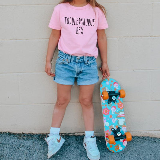 Toddlersaurus Rex, Toddler T-Shirts & Baby Bodysuits, Graphic Infant Clothes, Cute Baby Shower Gift, Trendy Kids Apparel,...