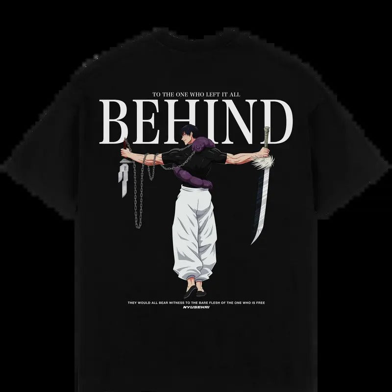 Toji X The one who left it all behind - Jujutsu Kaisen Oversize T-Shirt T-shirt Hoodies & Sweatshirts | WearSparks.com
