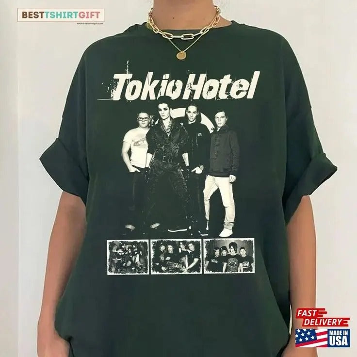 Tokio Hotel World Tour 2023 Graphic Shirt, Albums Concert Fan Hoodie, Sweatshirt | WearSparks.com