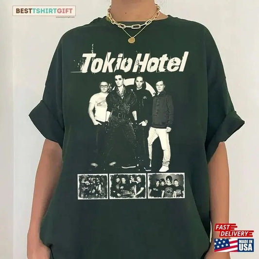 Tokio Hotel World Tour 2023 Graphic Shirt, Albums Concert Fan Hoodie, Sweatshirt | WearSparks.com