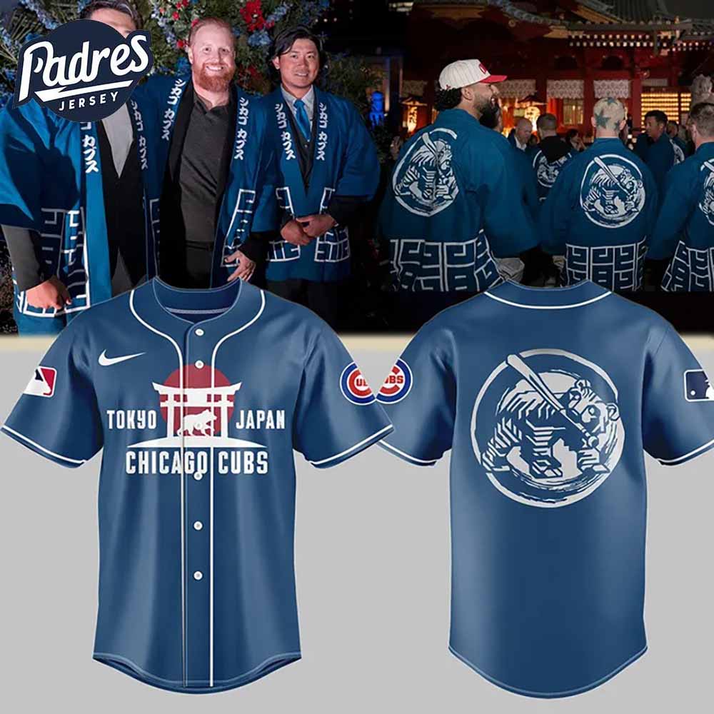 Tokyo Series Chicago Cubs Baseball Jersey 2025 - Padres Jersey Oasis: Elevate Your Baseball Style Game... (Image 1)