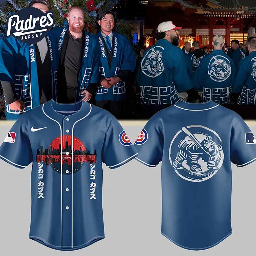 Tokyo Series Chicago Cubs Baseball Jersey Outfit 2025 - Padres Jersey Oasis: Elevate Your Baseball Style Game... (Image 1)