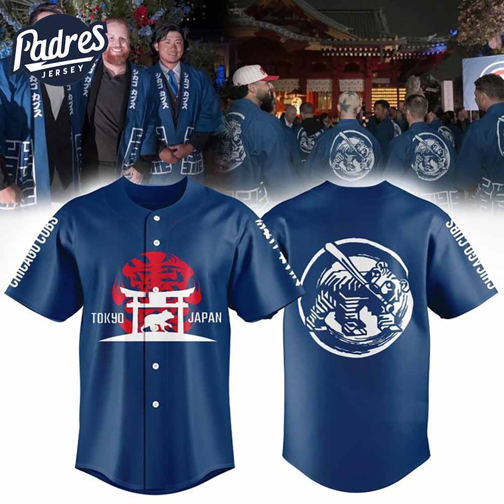 Tokyo Series Chicago Cubs Baseball Jersey Style 2025 - Padres Jersey Oasis: Elevate Your Baseball Style Game T-Shirts,...