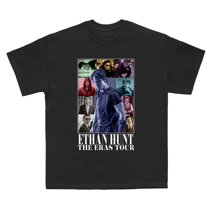 Tom Cruise Ethan Hunt The Eras Tour T-Shirt, Mission Impossible Movie Sweatshirt, Tom Cruise Inspired Hoodie, Shirt For...