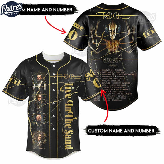 Tool Live In The Sand 2025 Baseball Jersey Outfit - Padres Jersey Oasis: Elevate Your Baseball Style Game... (Image 1)