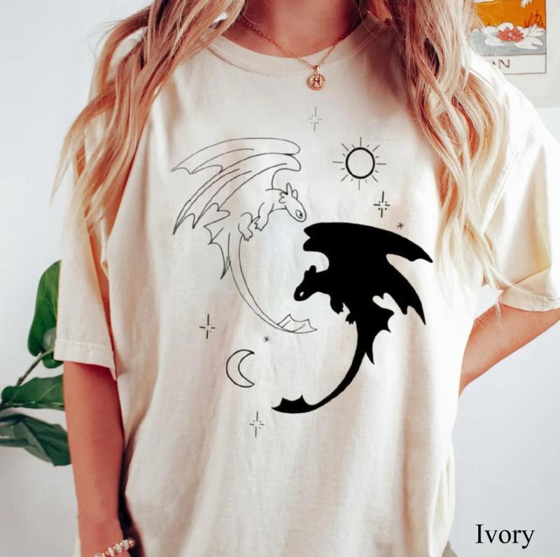 Toothless Dragon Shirt, Toothless And Light Fury, How To Train Your Dragon, Toothless Shirt Hoodie, Sweatshirt