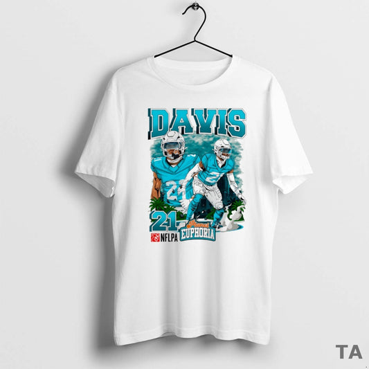 Top Ashtyn Davis 21 Miami Dolphins Football Comic Circle T Shirt Sweater Hoodie, Sweatshirt | WearSparks.com