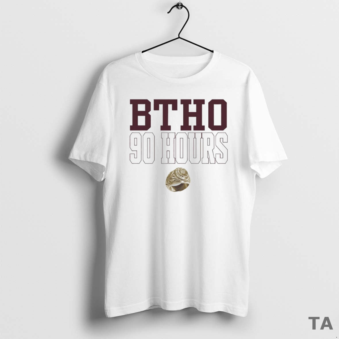Top Btho 90 Hours Ring Texas A And M Aggies Circle T Shirt Sweater Hoodie, Sweatshirt | WearSparks.com