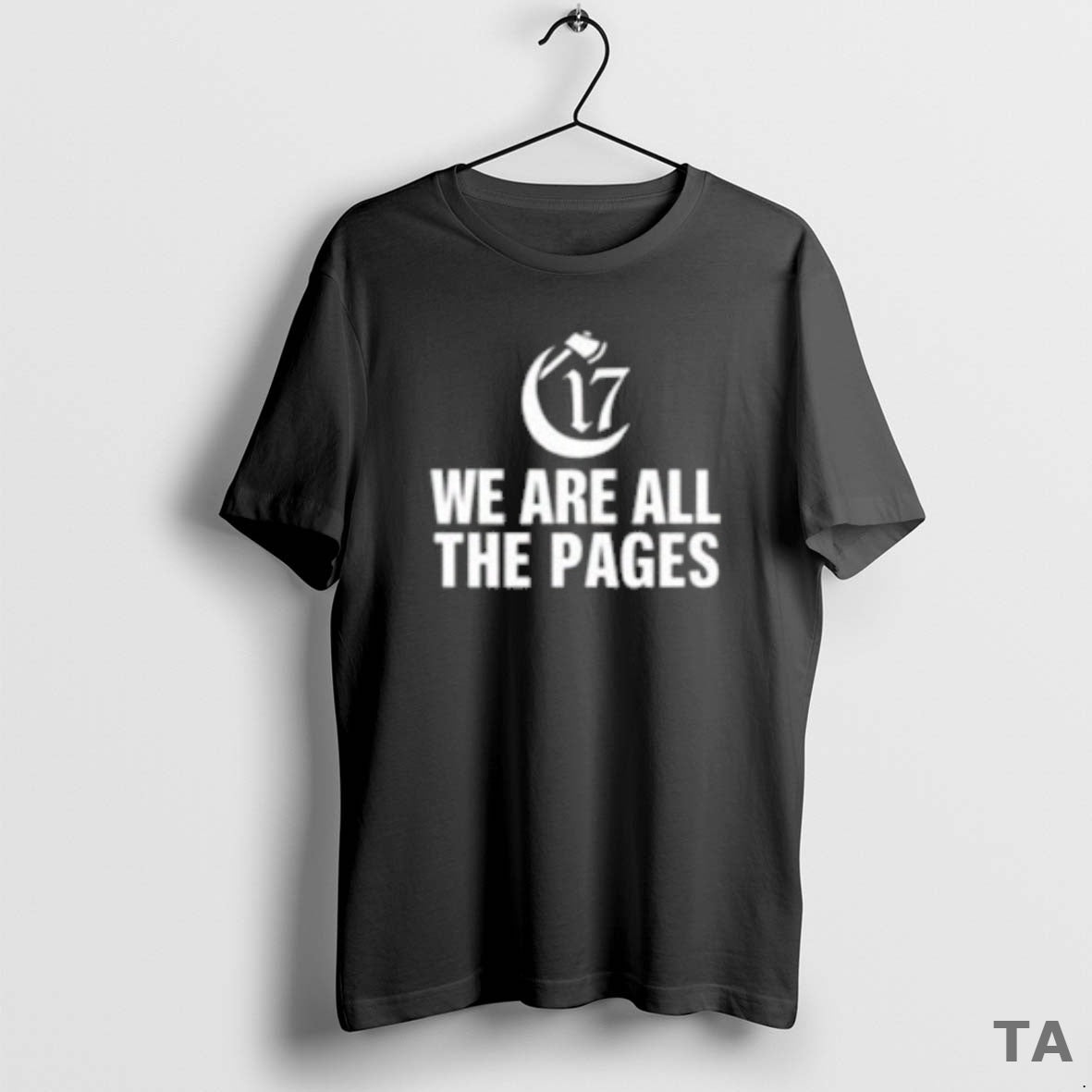 Top Chapter 17 We Are All The Pages Hatchet Hand Axe T Shirt Sweater Hoodie, Sweatshirt | WearSparks.com