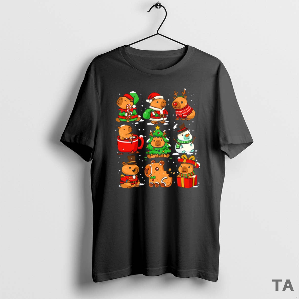 Top Christmas Capybaras 2025 Cute Style T Shirt Sweater Hoodie, Sweatshirt | WearSparks.com