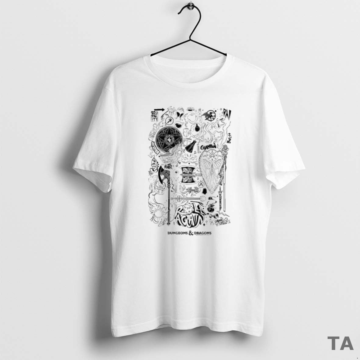 Top Dungeons Dragons Doodles T Shirt Sweater Hoodie, Sweatshirt | WearSparks.com