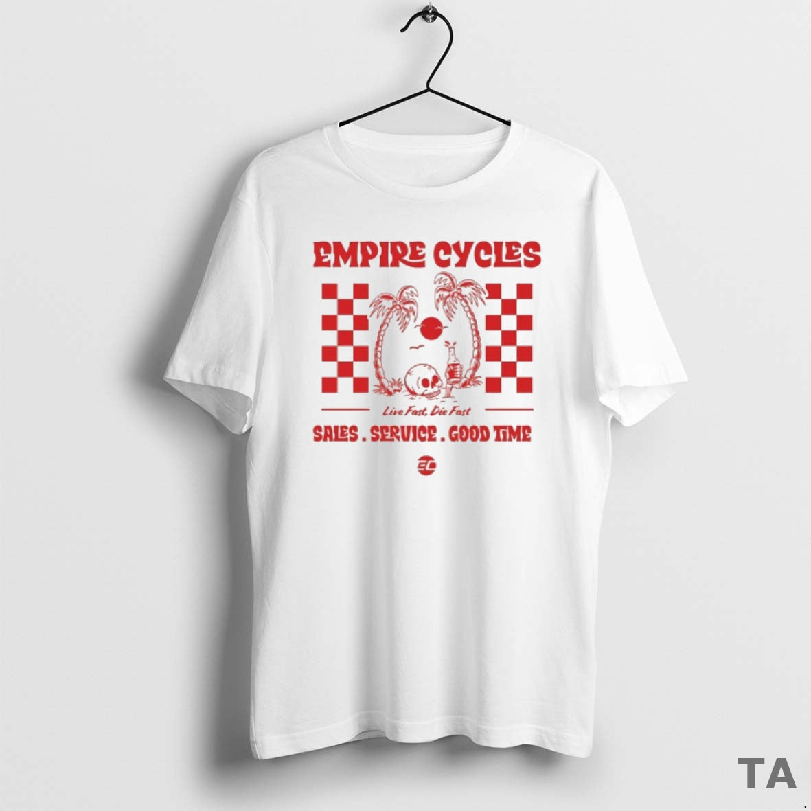 Top Empire Cycles Live Fast Die Fast Skull T Shirt Sweater Hoodie, Sweatshirt | WearSparks.com