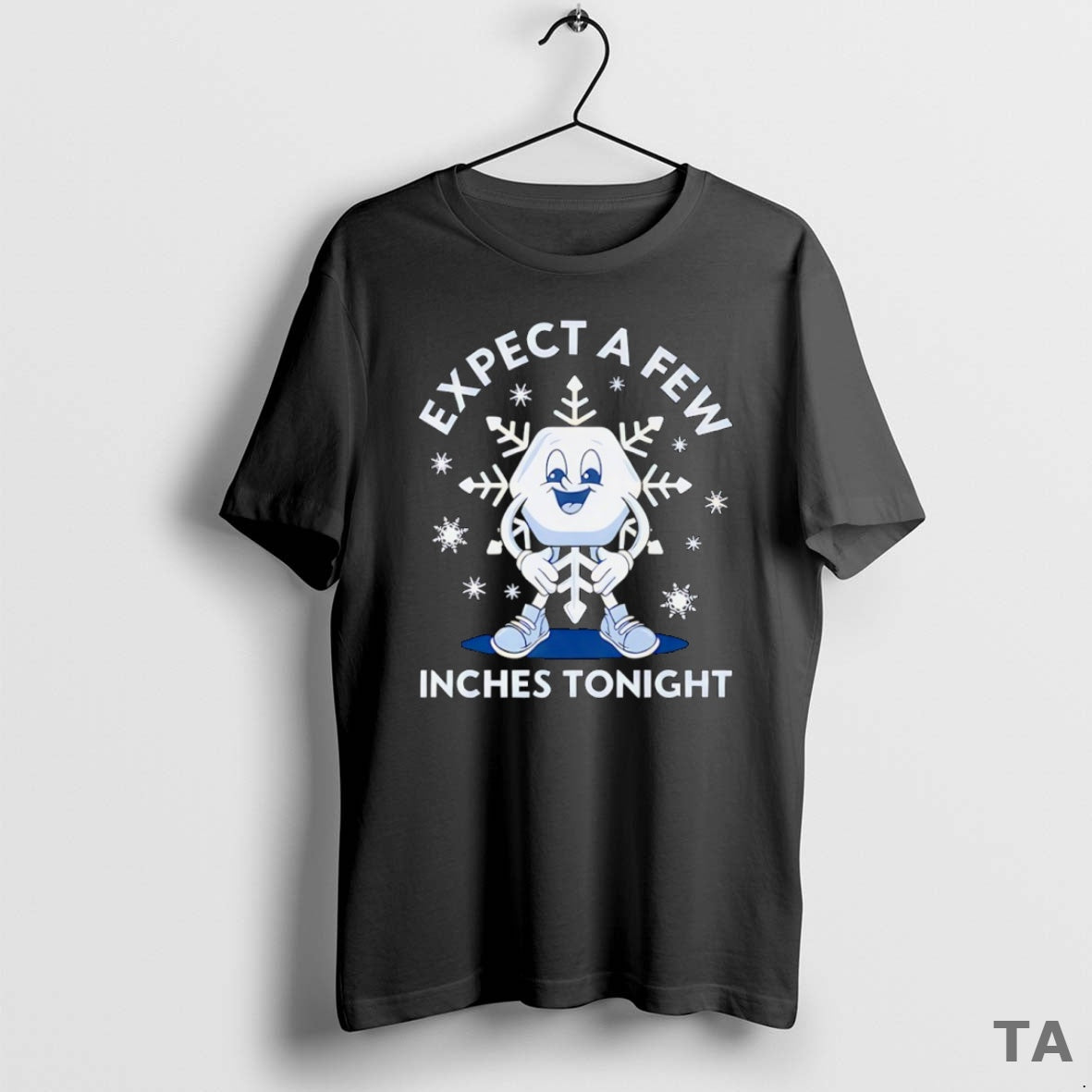 Top Expect A Few Inches Tonight 2026 T Shirt Sweater Hoodie, Sweatshirt | WearSparks.com