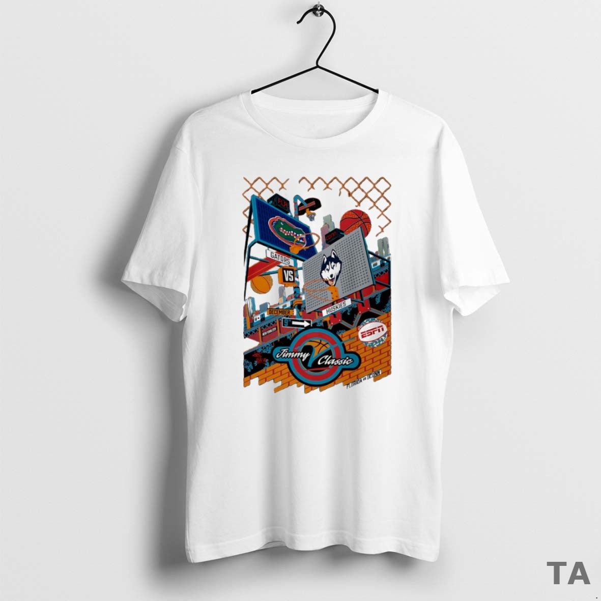 Top Florida Gator Vs Uconn Huskies Jimmy Classic Circle T Shirt Sweater Hoodie, Sweatshirt | WearSparks.com
